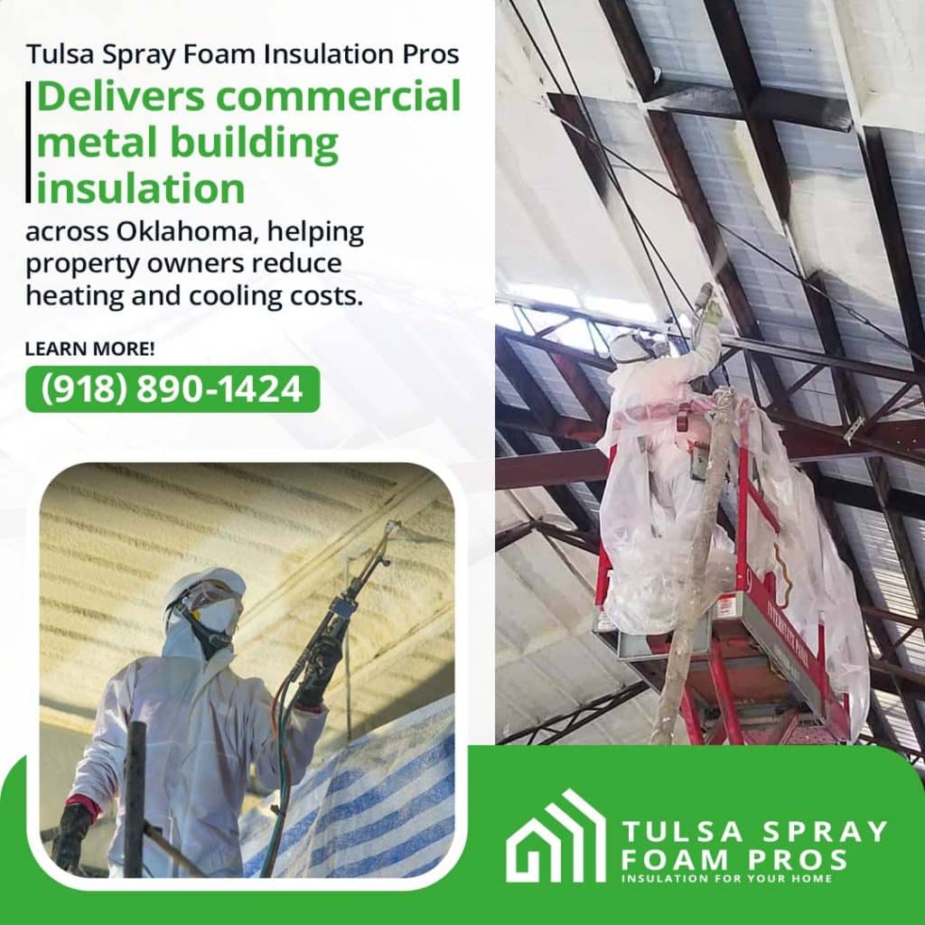 Spray foam insulation